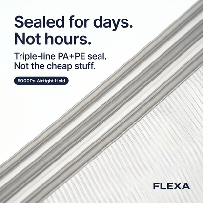FLEXA VacuPack — Travel Compression Bags with Electric Pump