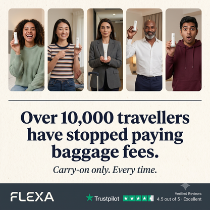 FLEXA VacuPack — Travel Compression Bags with Electric Pump